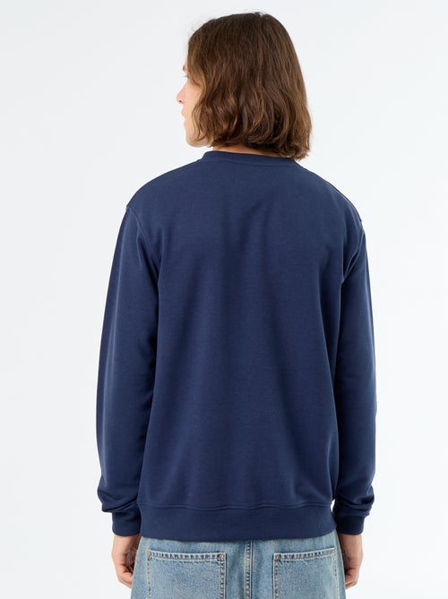 Plain French Terry Sweatshirt - Kiabi