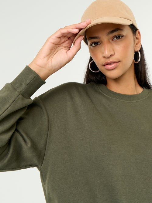 Plain French Terry Sweatshirt - Kiabi