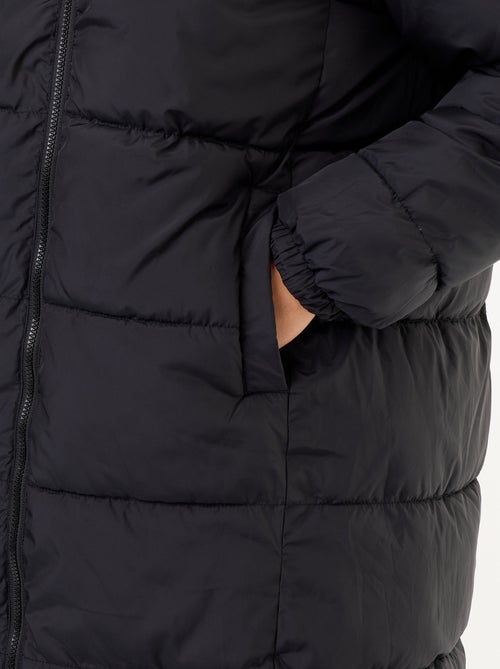 Plain hooded parka - Kiabi