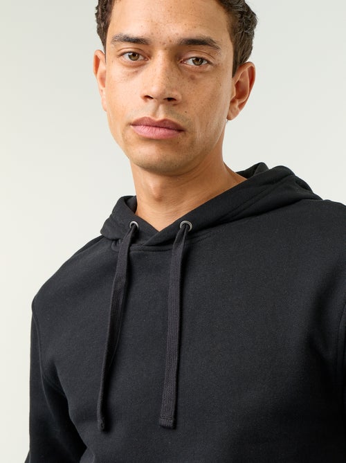 Plain Hooded Sweatshirt - Kiabi Plain Hooded Sweatshirt - Kiabi