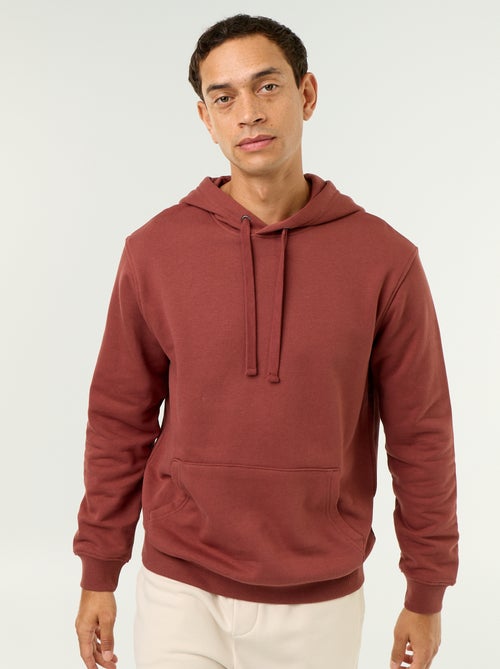 Plain Hooded Sweatshirt - Kiabi