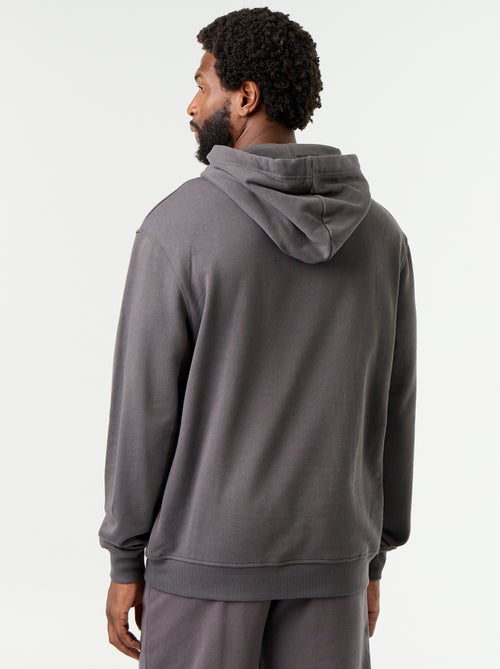 Plain Hooded Sweatshirt - Kiabi