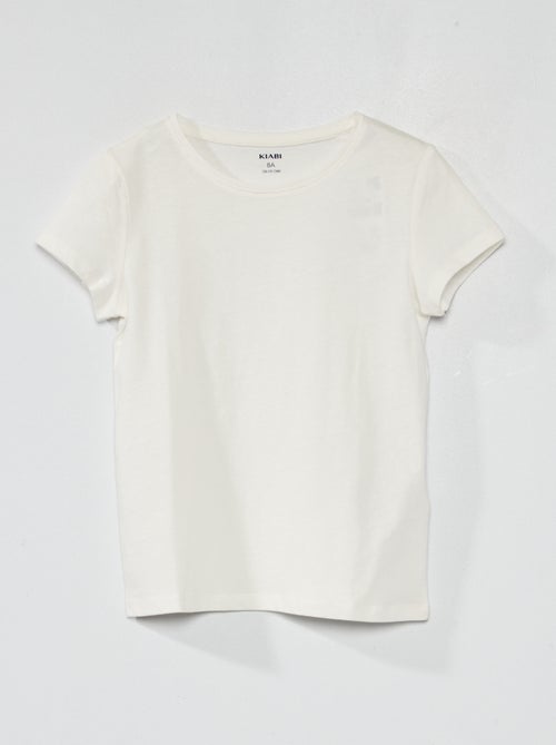 Plain Jersey T-shirt - Kiabi