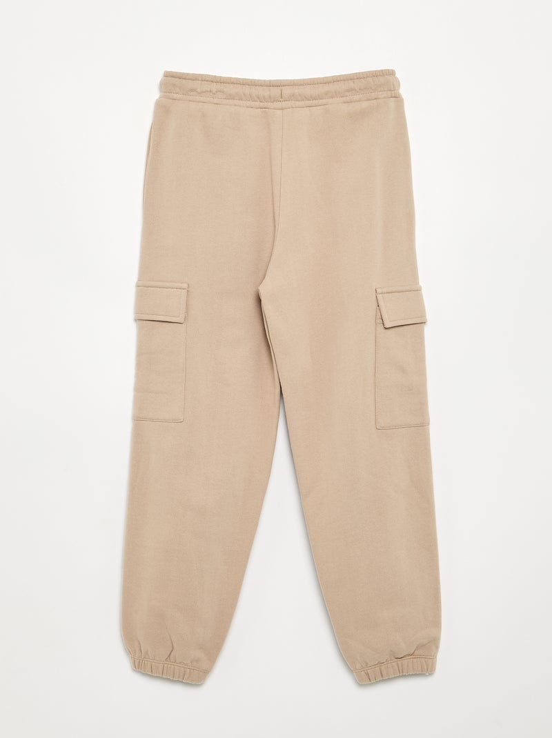 Plain Joggers Beige - Kiabi