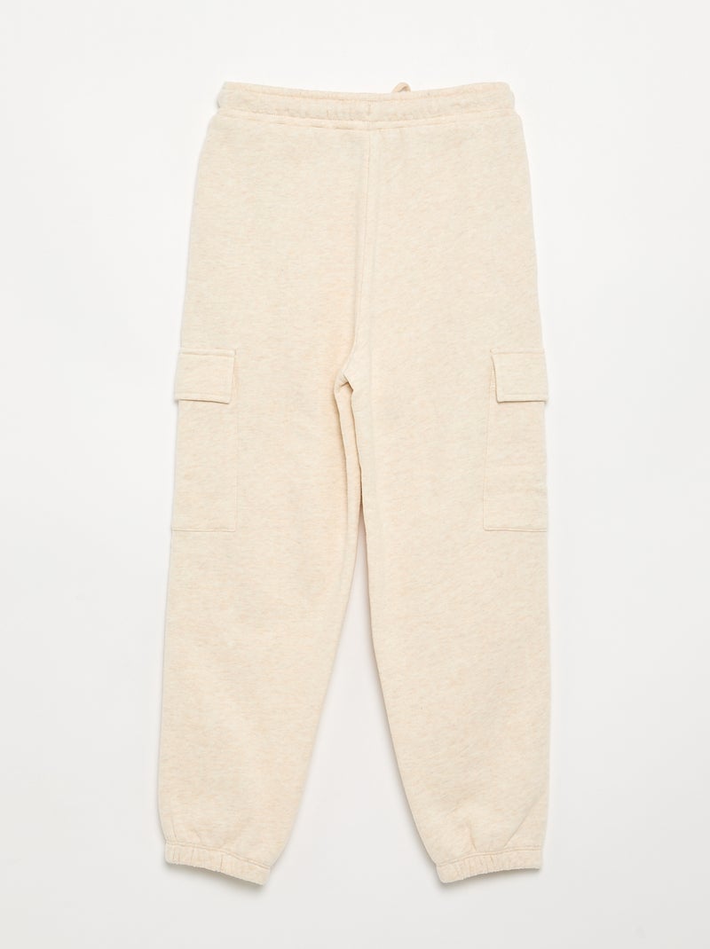 Plain Joggers Beige - Kiabi