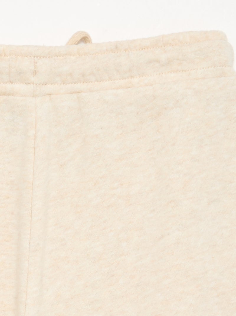 Plain Joggers Beige - Kiabi