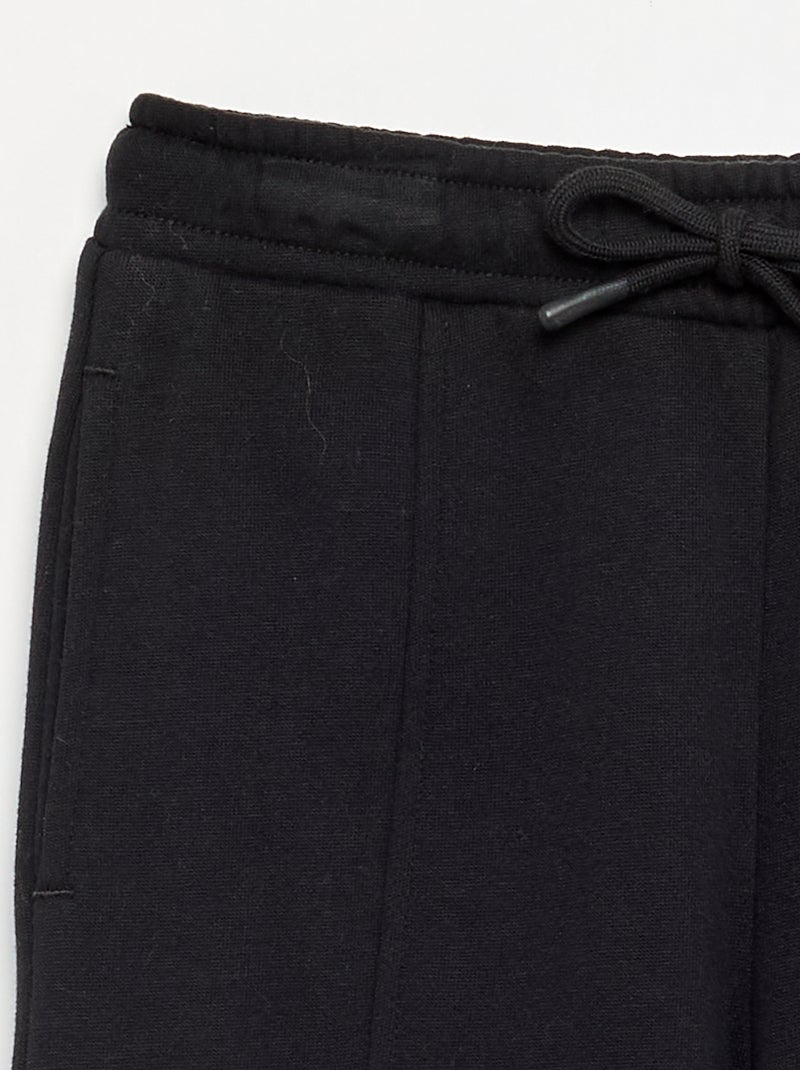 Plain Joggers Black - Kiabi