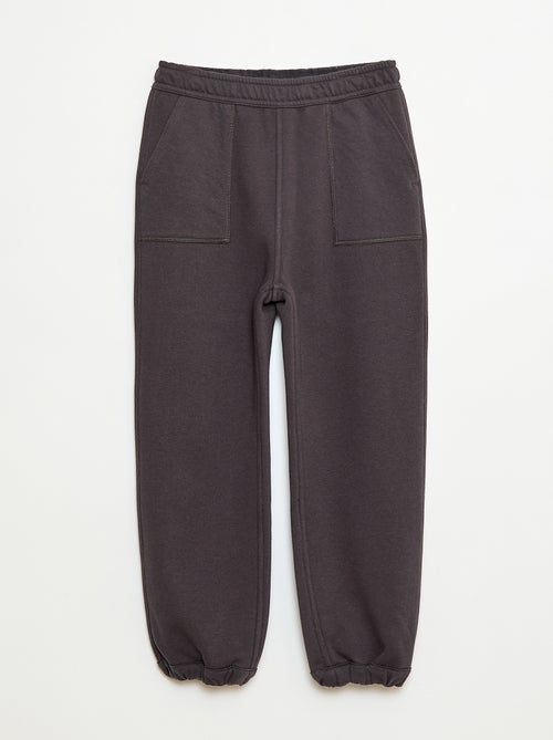 Plain Joggers with 2 Pockets - Kiabi Plain Joggers with 2 Pockets - Kiabi