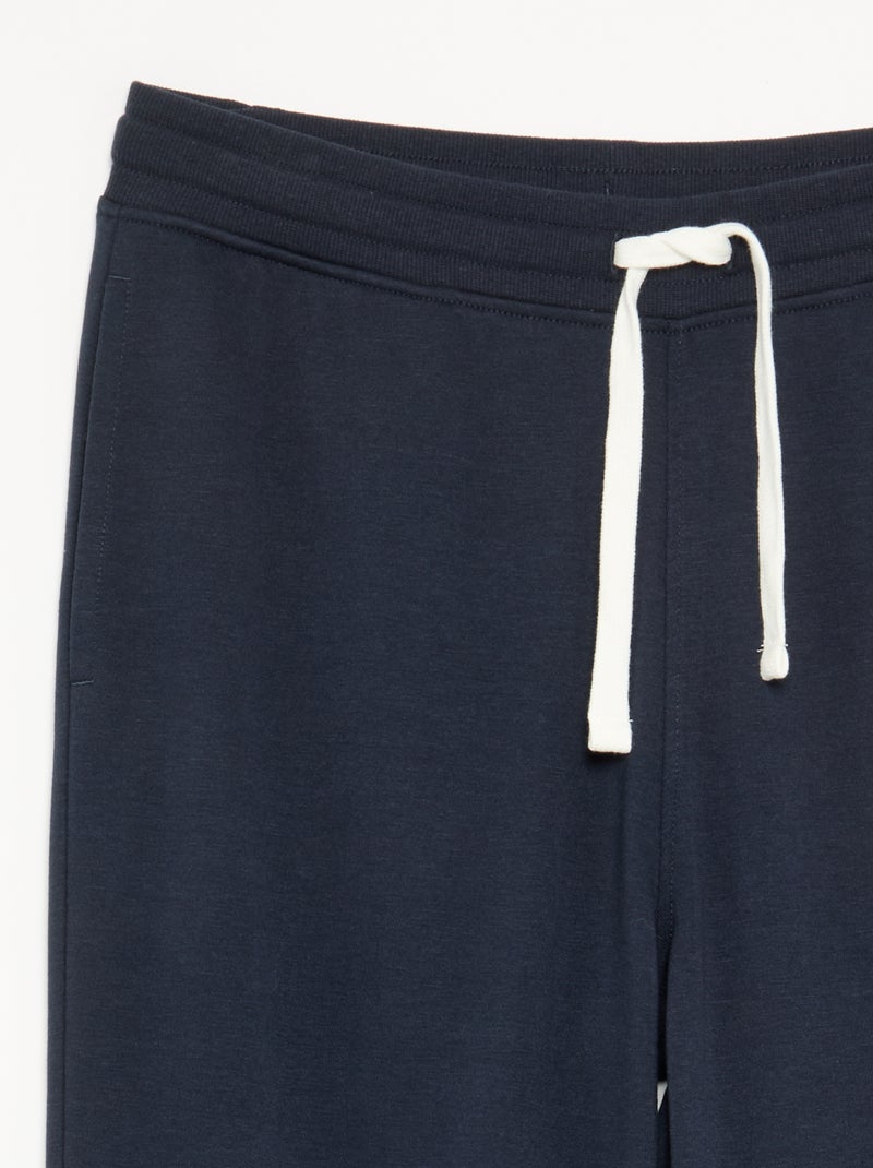 Plain Jogging Pants Blue - Kiabi