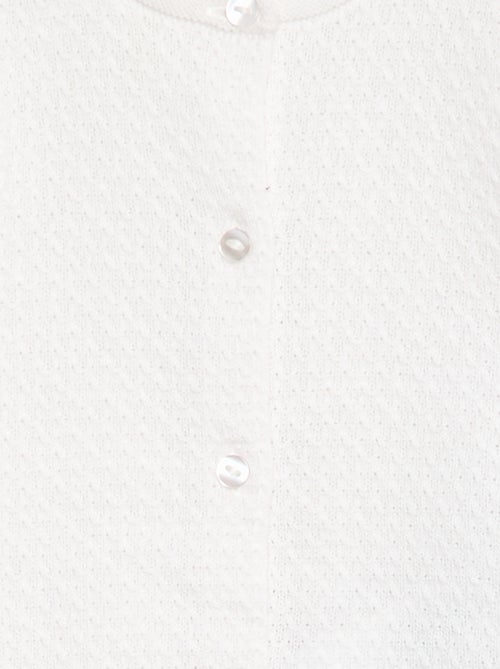 Plain Knit Cardigan - Kiabi