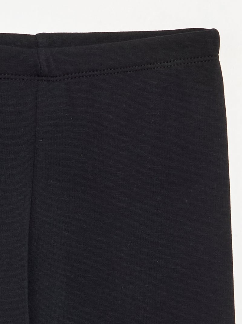Plain Leggings Black - Kiabi