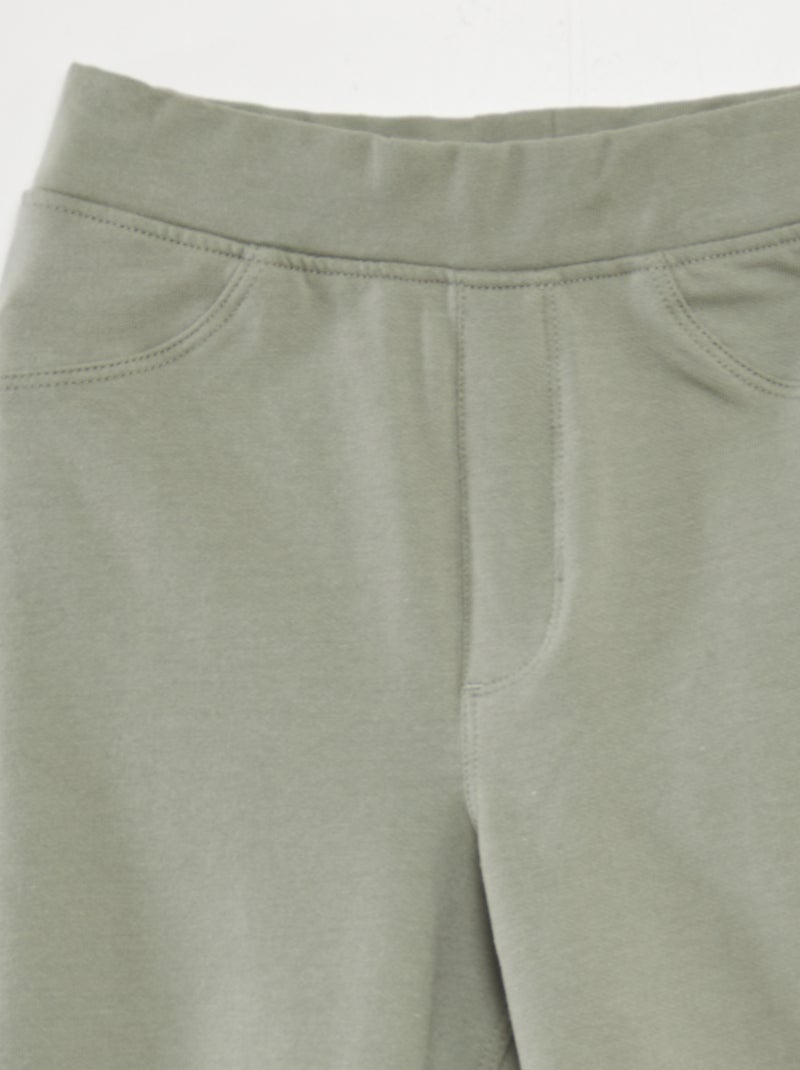 Plain leggings grey - Kiabi