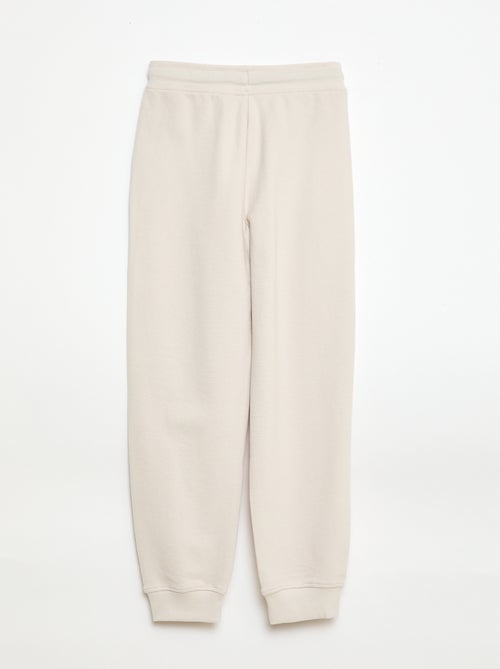 Plain Lightweight Fleece Joggers - Kiabi