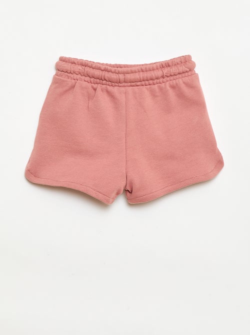 Plain lightweight fleece shorts - Kiabi
