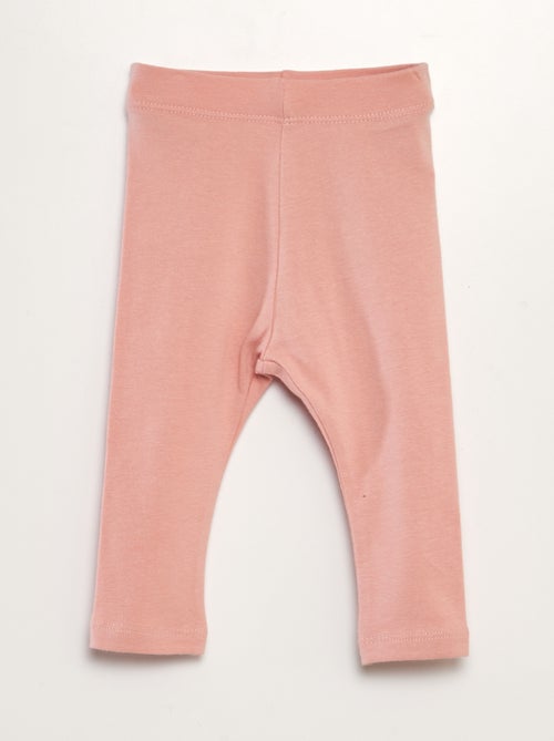 Plain Long Jersey Knit Leggings - Kiabi