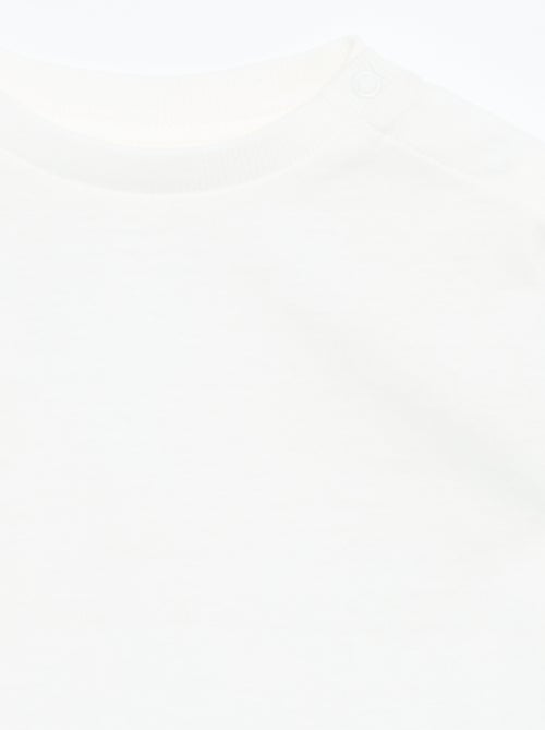Plain long-sleeved T-shirt - Kiabi