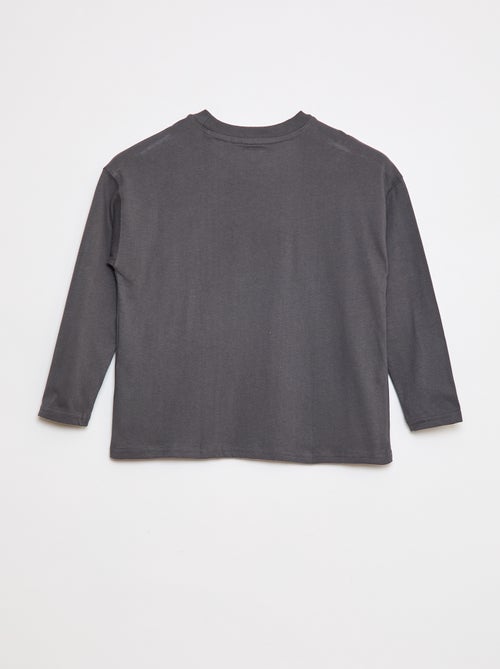 Plain loose-fit T-shirt - Kiabi