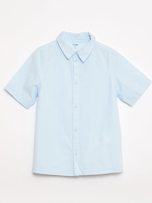 Plain Short-Sleeved Shirt - Kiabi