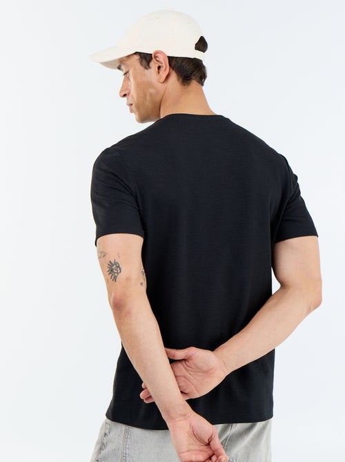 Plain short-sleeved t-shirt - Kiabi
