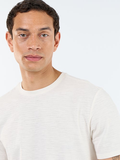 Plain short-sleeved t-shirt - Kiabi