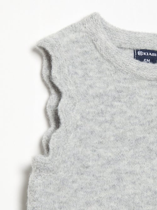 Plain Sleeveless Sweater - Kiabi Plain Sleeveless Sweater - Kiabi