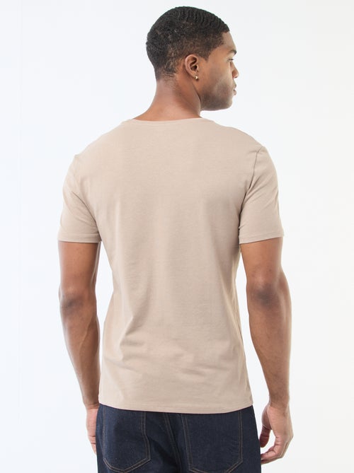 Plain T-shirt - Slim fit - Kiabi