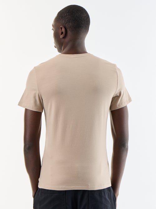 Plain T-shirt - Slim fit - Kiabi