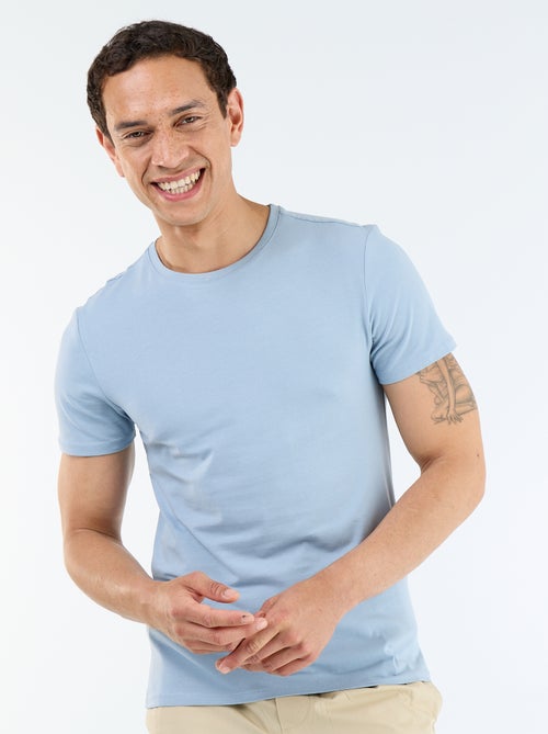 Plain T-shirt - Slim fit - Kiabi