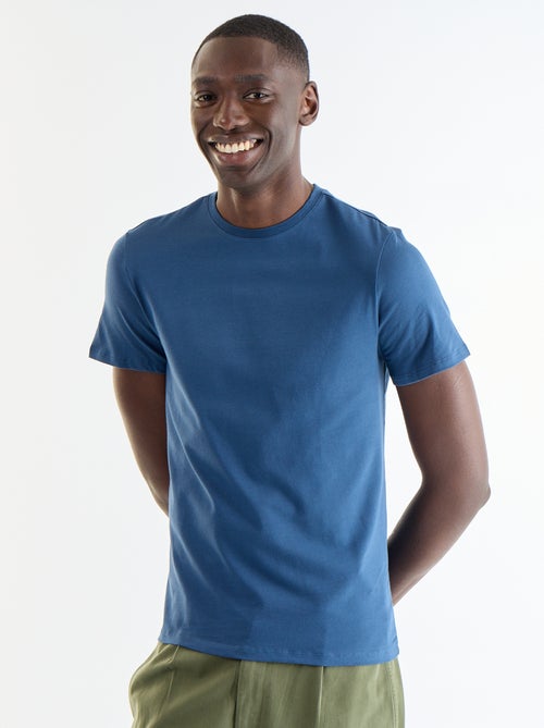 Plain T-shirt - Slim fit - Kiabi