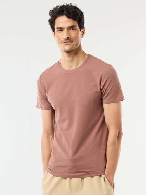 Plain T-shirt - Slim fit - Kiabi