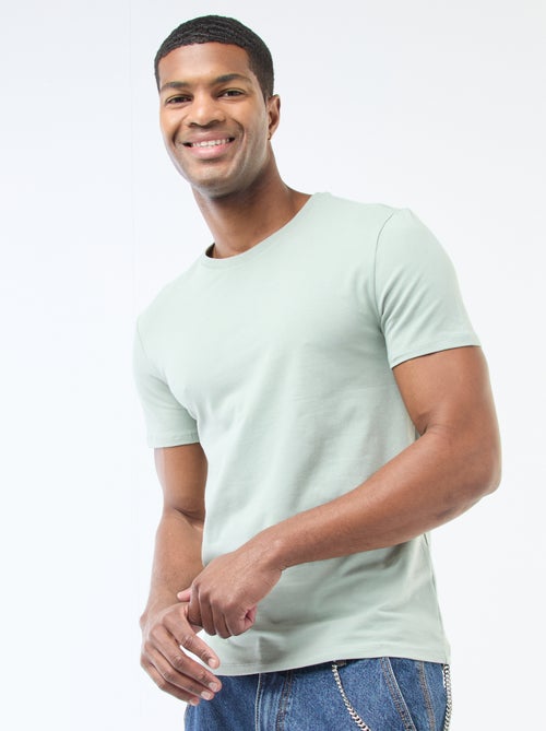 Plain T-shirt - Slim fit - Kiabi