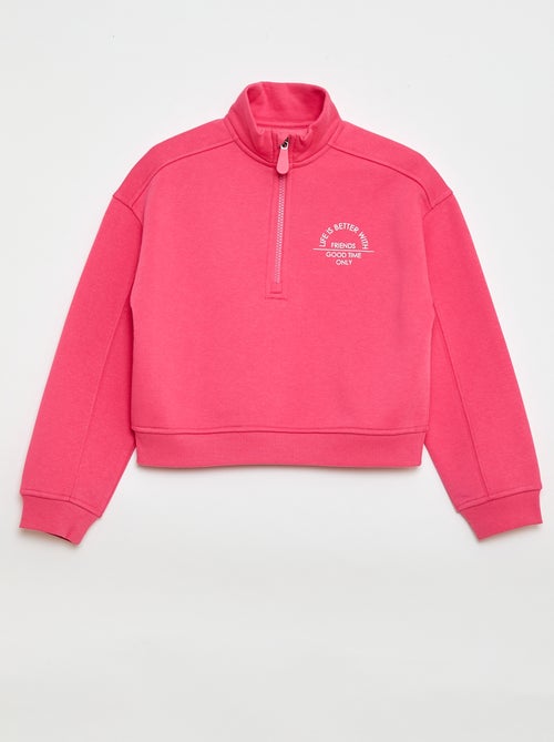 Plain Trucker Sweatshirt - Kiabi