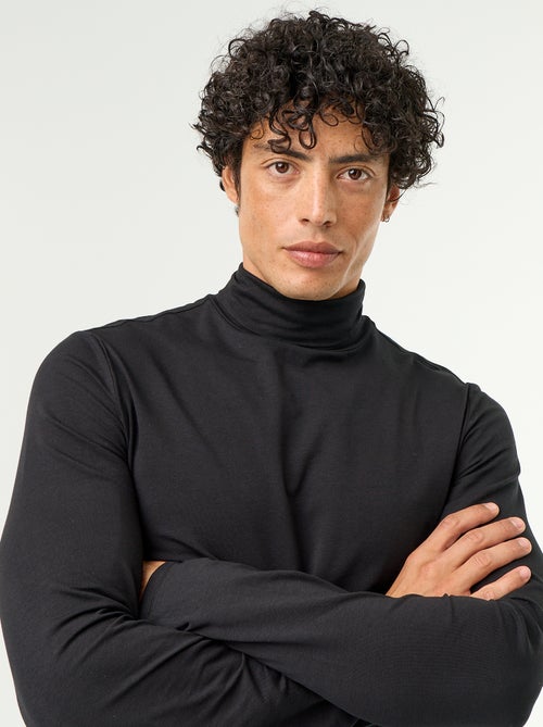 Plain Turtleneck Top - Kiabi