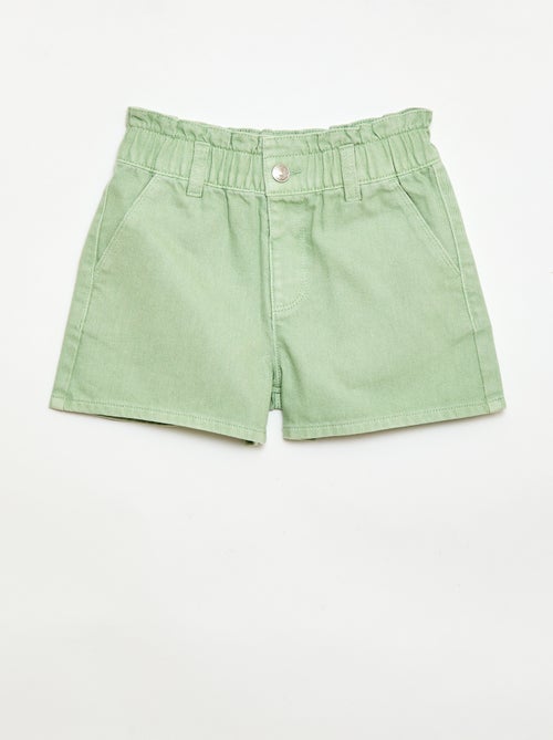 Plain Twill Shorts - Kiabi