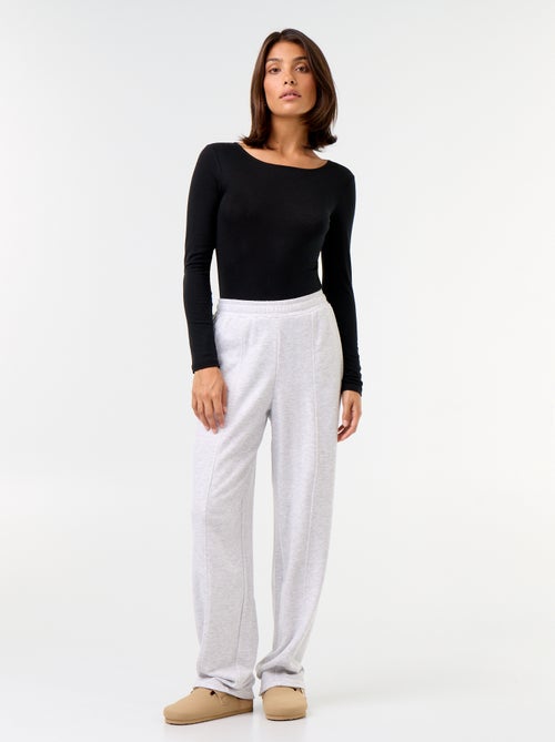 Plain wool blend bodysuit - Kiabi