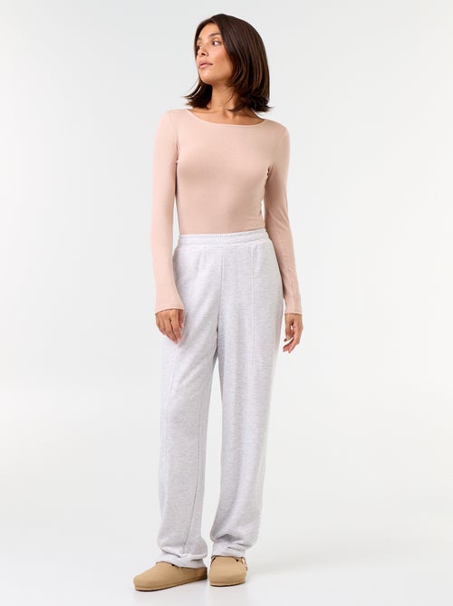 Plain wool blend bodysuit - Kiabi