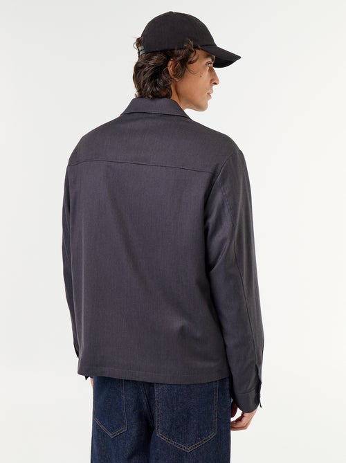 Plain zip-up jacket - Kiabi