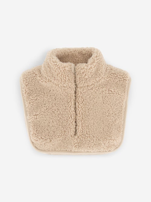 Plastron aspect bouclette - Kiabi Plastron aspect bouclette - Kiabi