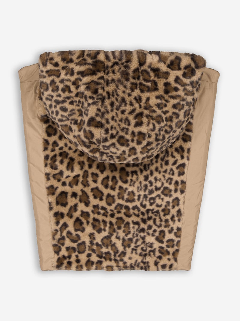 Plastron avec capuche Beige - Kiabi