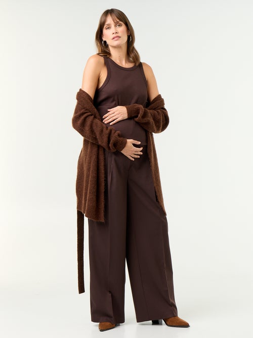 Pleated Maternity Trousers - Kiabi