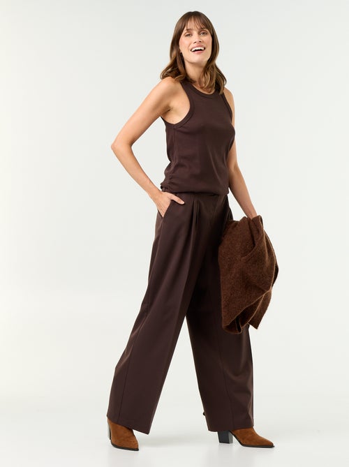 Pleated Maternity Trousers - Kiabi