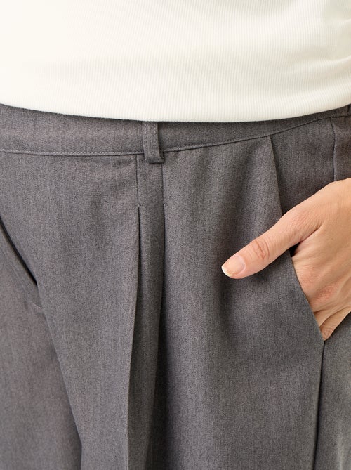 Pleated Maternity Trousers - Kiabi