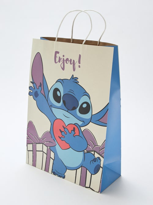 Pochette cadeau 'Stitch' format XL - Kiabi