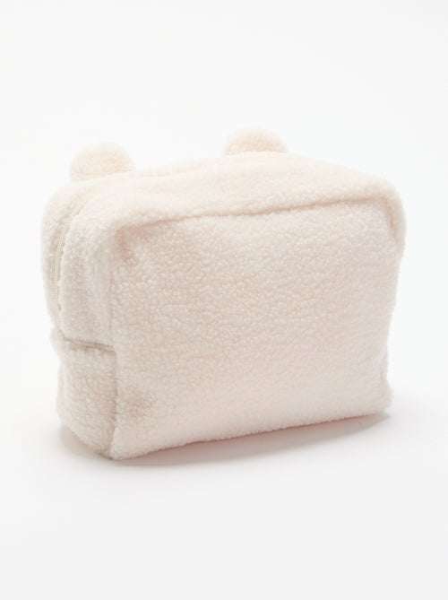 Pochette de rangement moutonnée - Kiabi