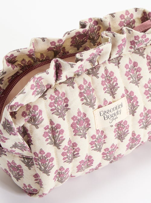 Pochette stampata in tessuto - Kiabi