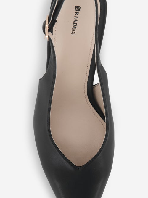 Pointed faux leather pumps - Kiabi Pointed faux leather pumps - Kiabi