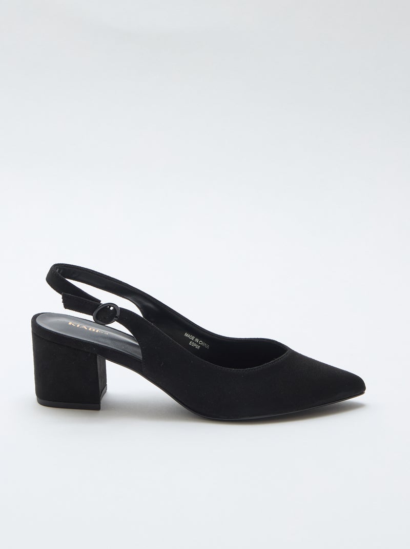 Pointed-Toe Heels Black - Kiabi