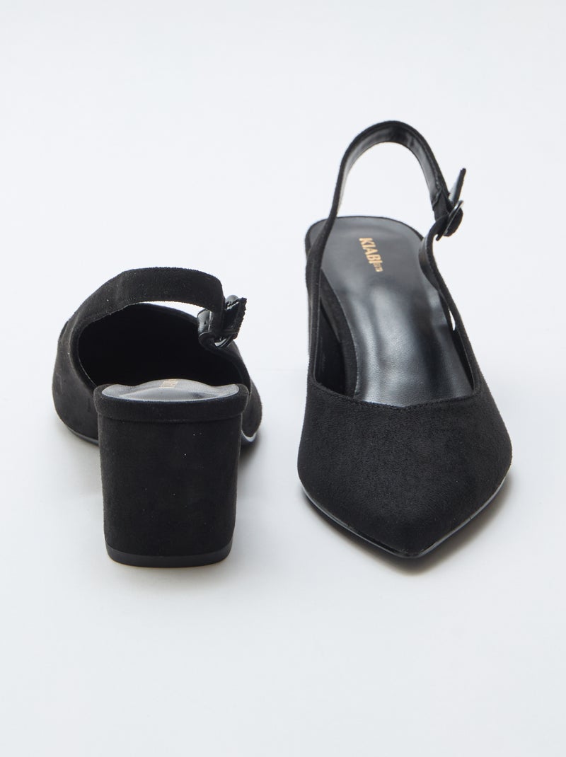 Pointed-Toe Heels Black - Kiabi