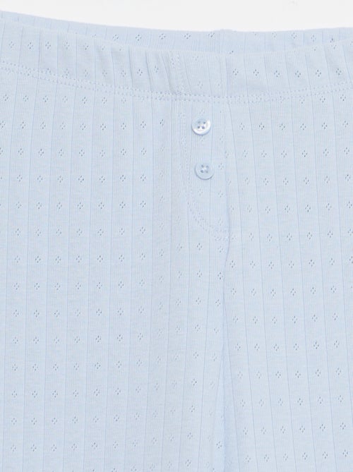 Pointelle Knit Trousers - Kiabi