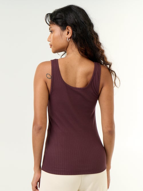 Pointelle Tank Top - Kiabi